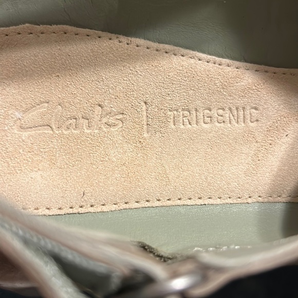 Clarks Tri Chloe Slingback Flat Sandals Beige Size 9.5 - Picture 5 of 10